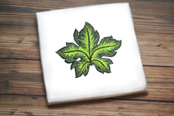 Beautiful Grape Leaf Embroidery Review