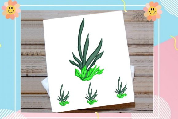 Beautiful Grass Embroidery Design Review