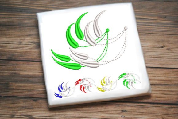 Beautiful Leaves Embroidery Design Review