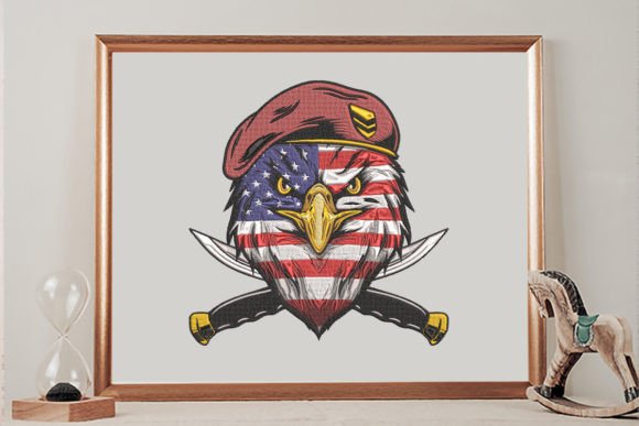 Eagle Flag USA Embroidery Design Review