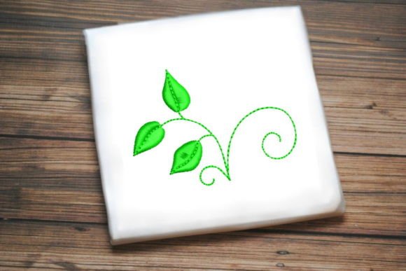 Lovely Green Foliage Embroidery Design Review