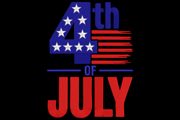 Patriotic American Flag Embroidery Review
