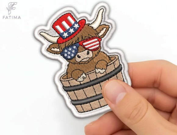Patriotic Patch Embroidery Design Review