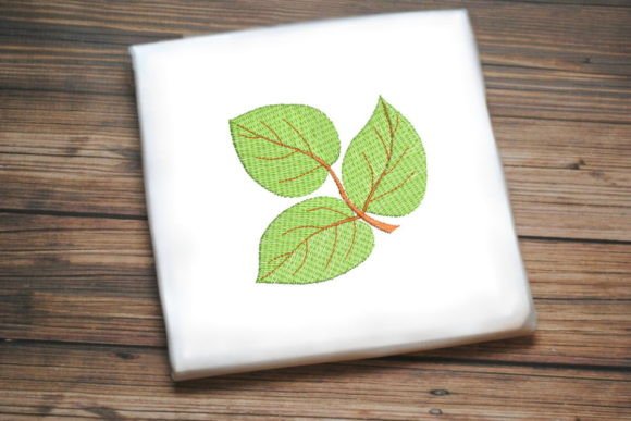 Review: Three Beautiful Leaves Embroidery Design