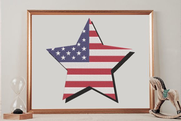 Star Flag USA Embroidery Design Review