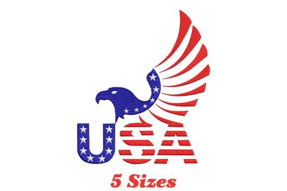 US American Flag Eagle Embroidery Review